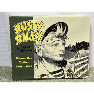 New! Rusty Riley by Frank Godwin Vol. 1 Book 1948 - 1949 Hardcover Classic Comic